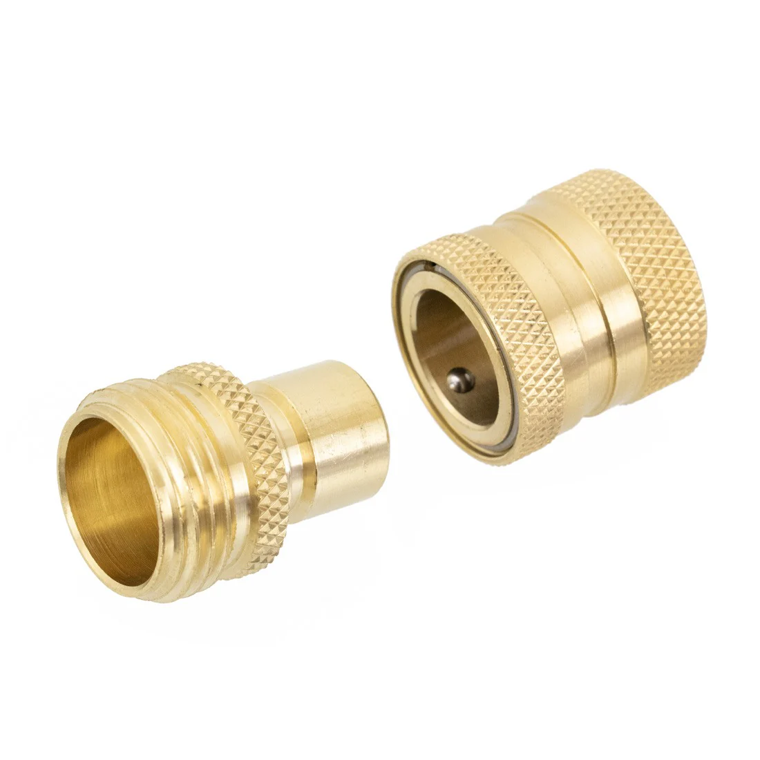 XERO Garden Hose Quick Connect Male and Female Set - Brass - Image 6